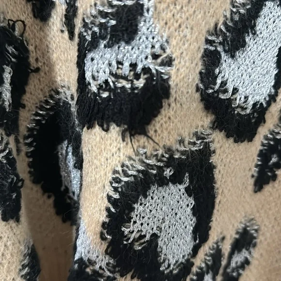 Adora new with tags tan and cheetah sweater - Picture 10 of 13